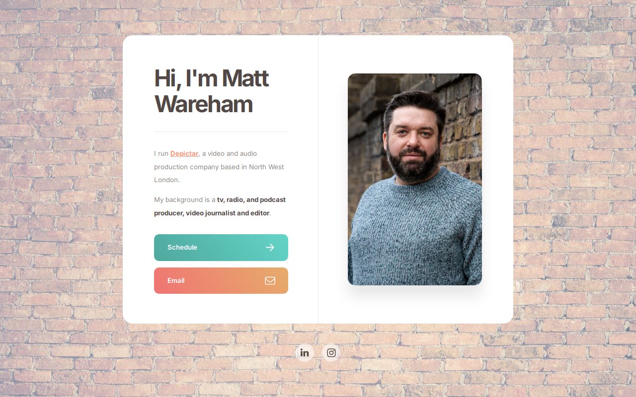 Matt Wareham | Video Strategist, Producer, & Editor